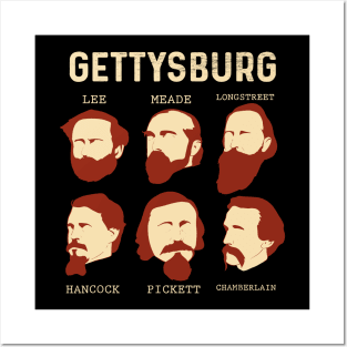 Gettysburg American Civil War Reenactment Reenactor Posters and Art